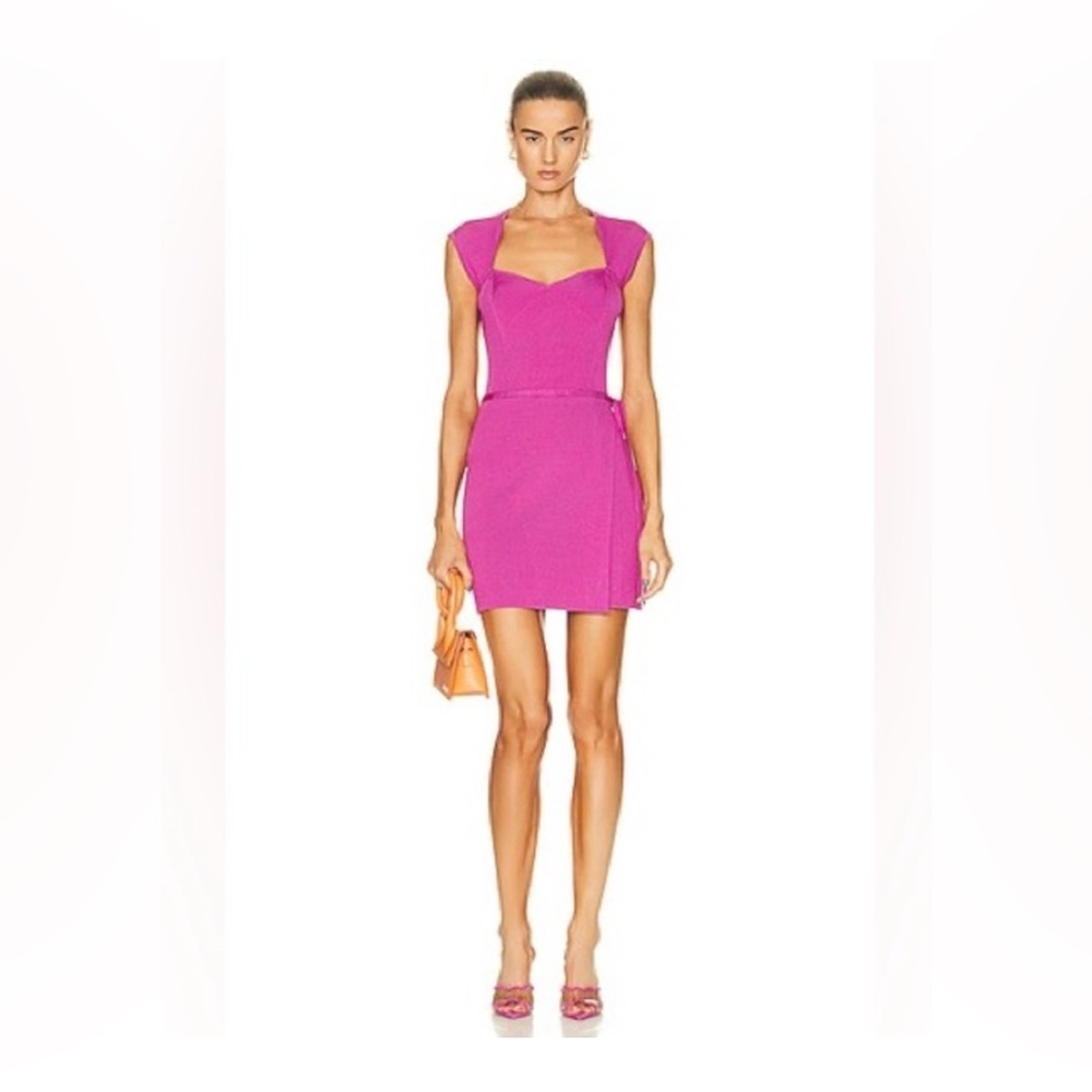 Jonathan Simkhai Pink Ribbed dress